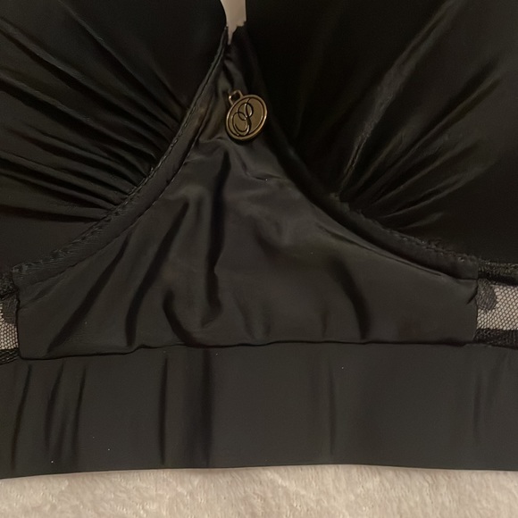 Paramow women swimsuit bikini top size 2X color Black New adjustable strap - Picture 6 of 14